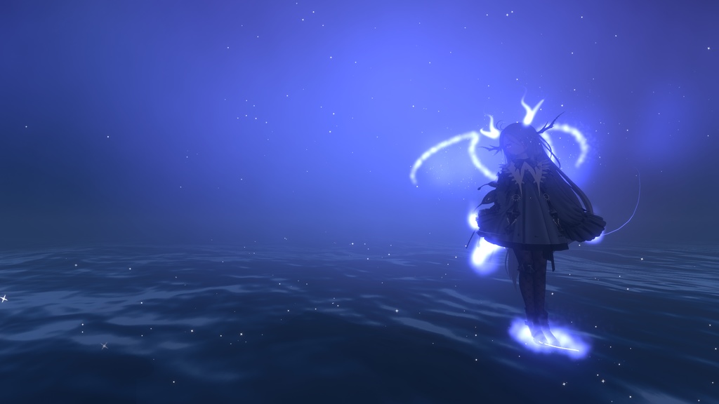 【MA対応!簡単ドラゴン変身】仮想に舞う彗星の龍 | Meteor Dragon Particle Set