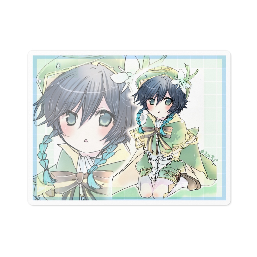 原神 ウェンティ ステッカー