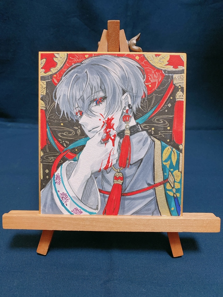 オーダー制 手描きミニ色紙