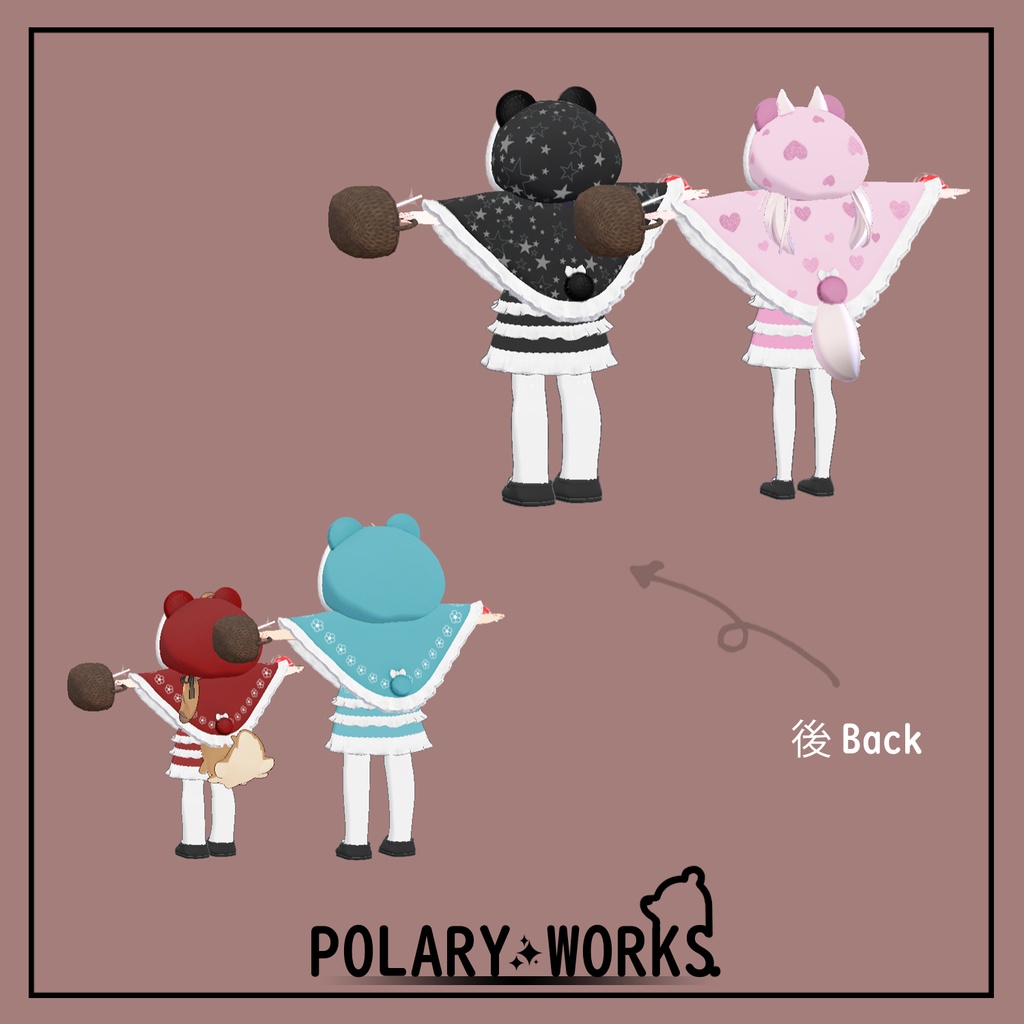 くまずきん Bear riding hood