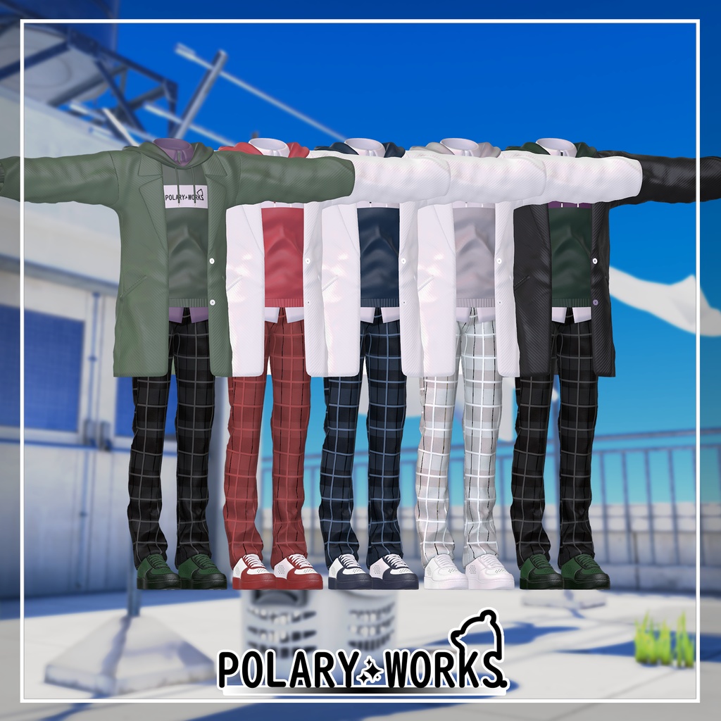 Vento Fresco パーカースカートコーデ