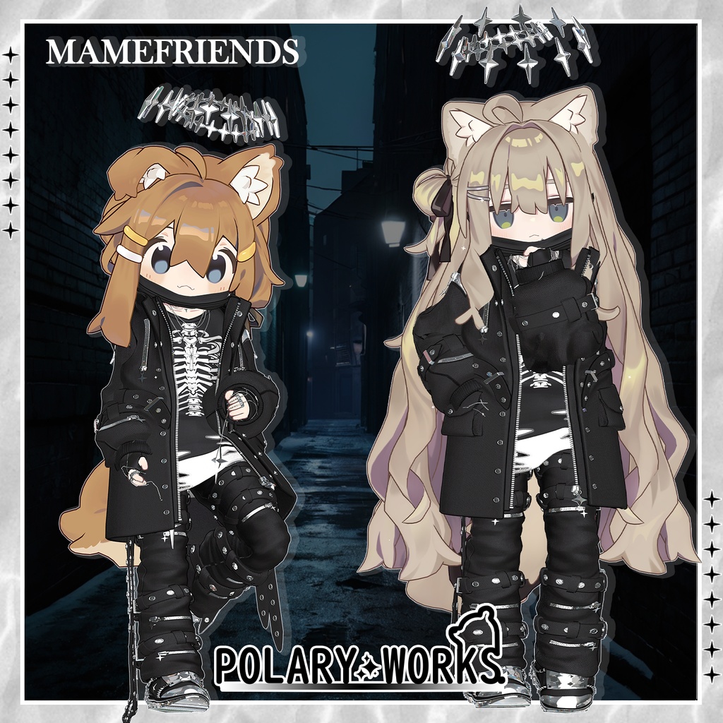 ABISSO STELLATO 深淵パンクコーデ