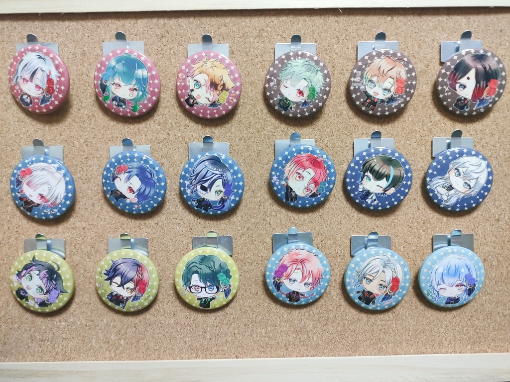 あくねこオールキャラ・ミニキャラ缶バッジ(32mm)ふ