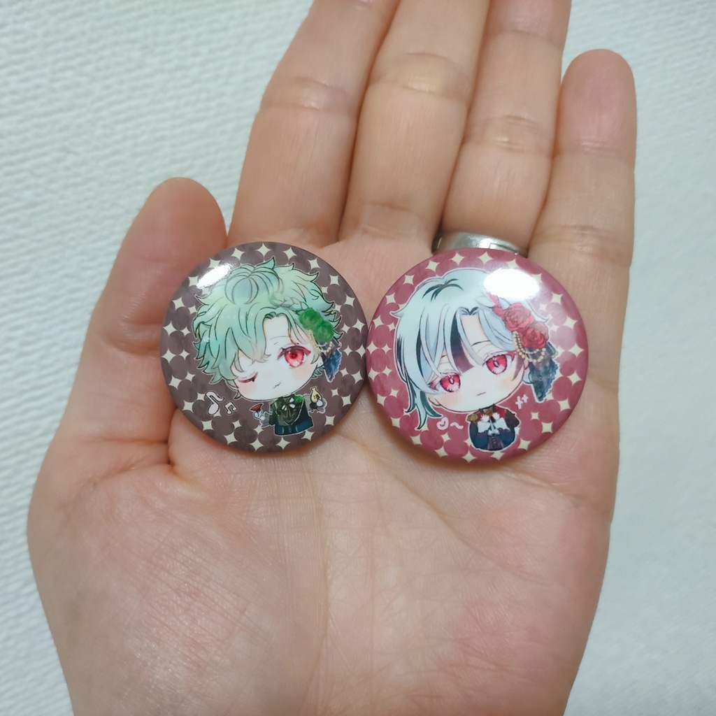 あくねこオールキャラ・ミニキャラ缶バッジ(32mm)ふ