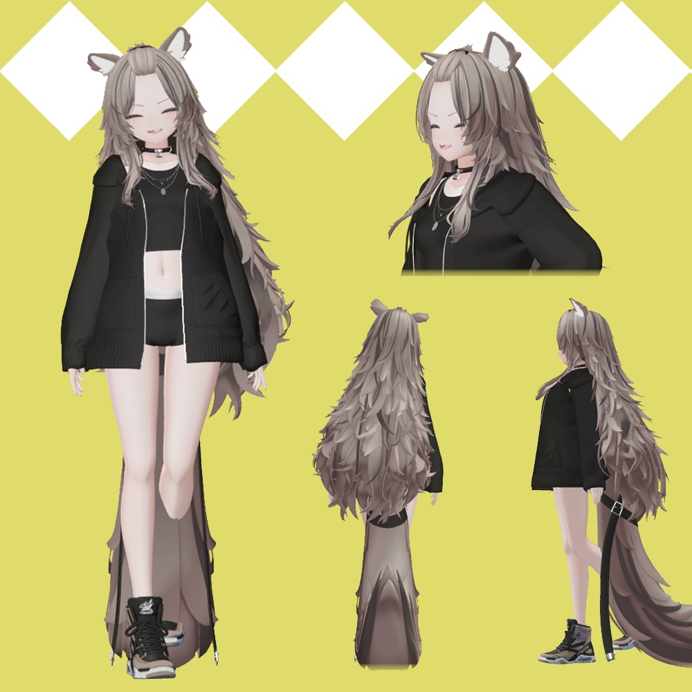 【MAO対応】ケモ耳、ONOFF可能