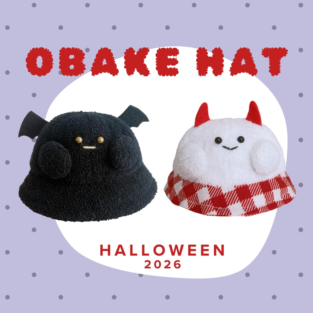OBAKE HAT（ハロウィン2026）