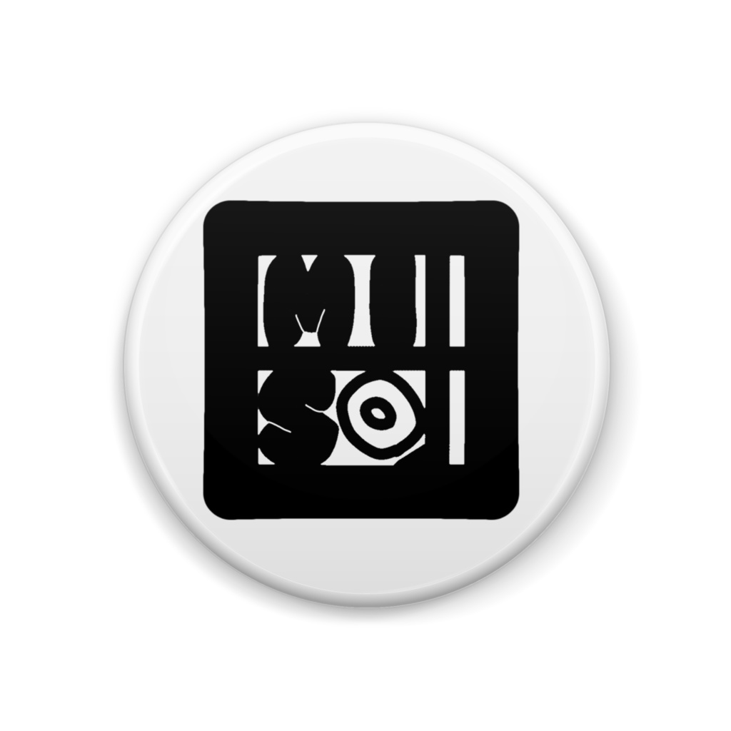 MISO団ロゴ缶バッジ