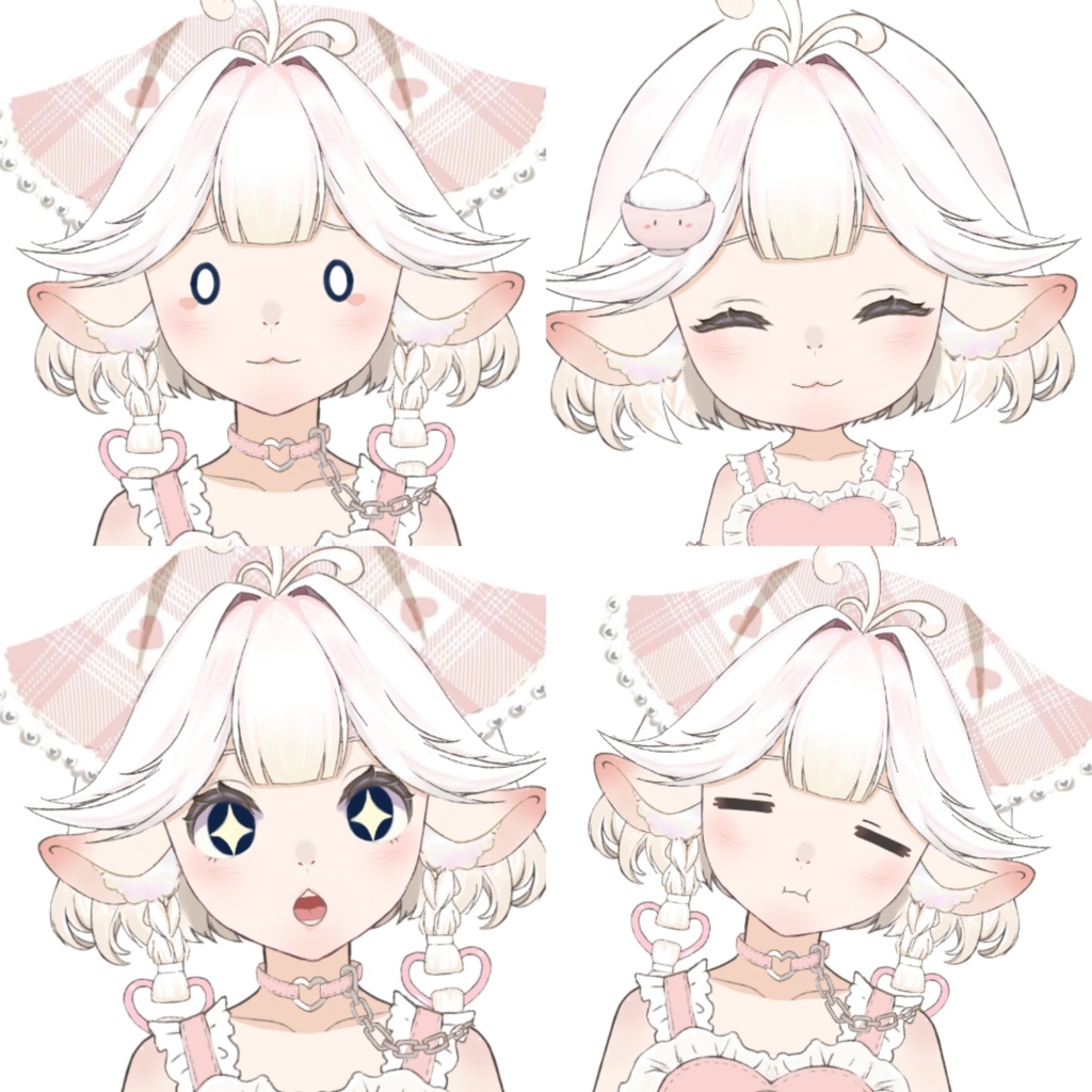 【live2dモデル】かわいいヒツジ