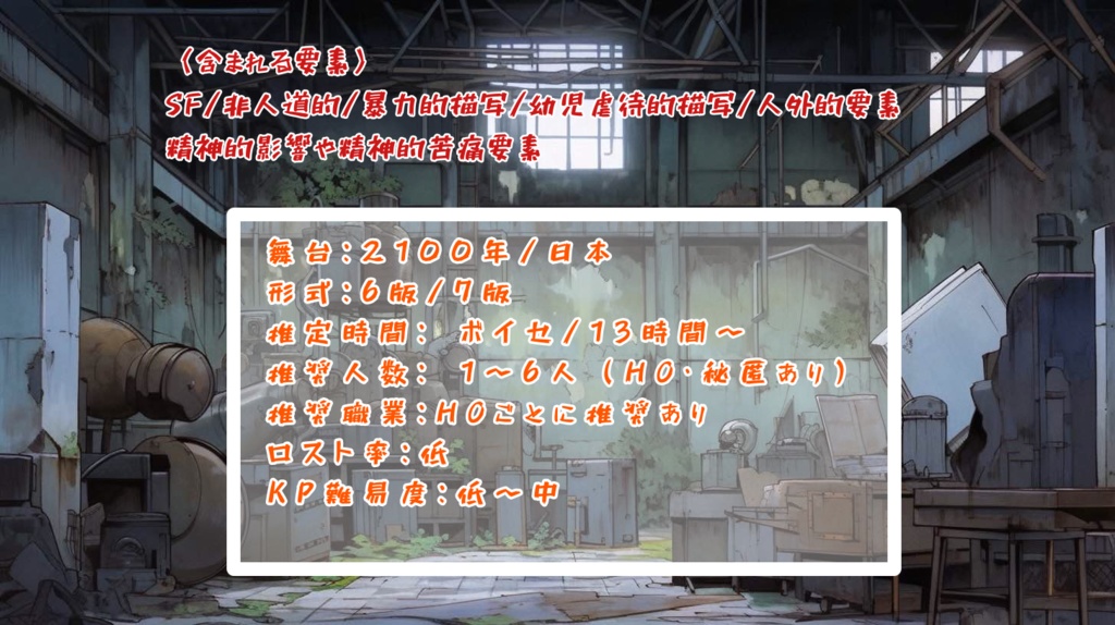 クトゥルフ神話TRPG6版/7版【Zeitgeist(ツァイトガイスト)】SPLL:E193740