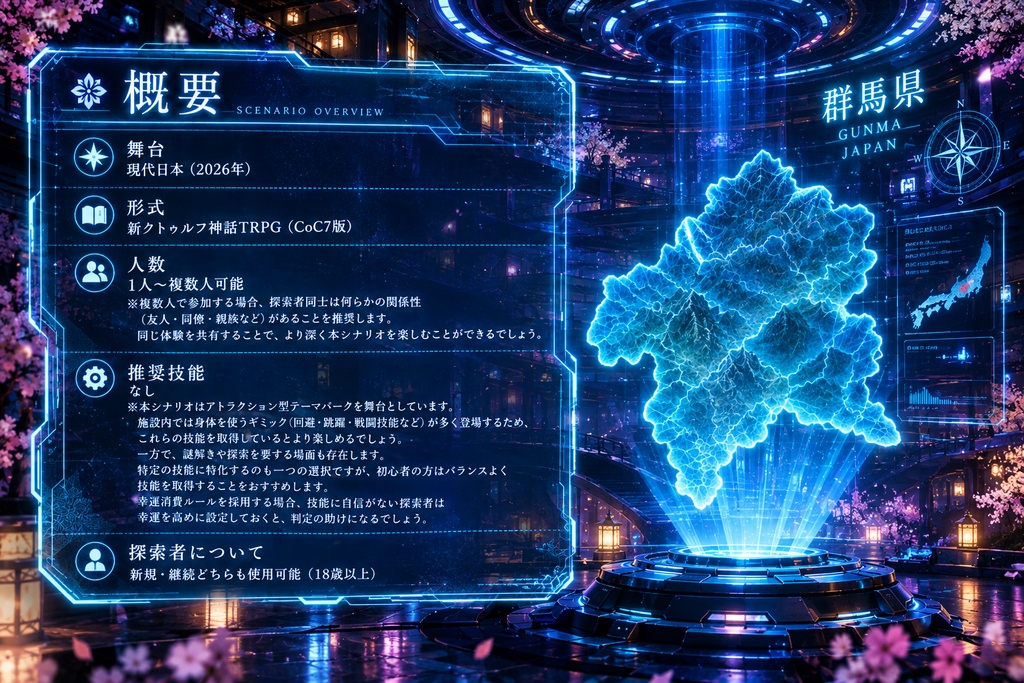 新クトゥルフ神話TRPG【幻夢城】 SPLL:E186237