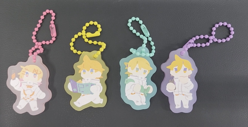 にっこり^^パステルアクキー各種