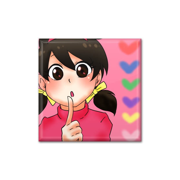 【在庫整理】トト子缶バッジ【包装】