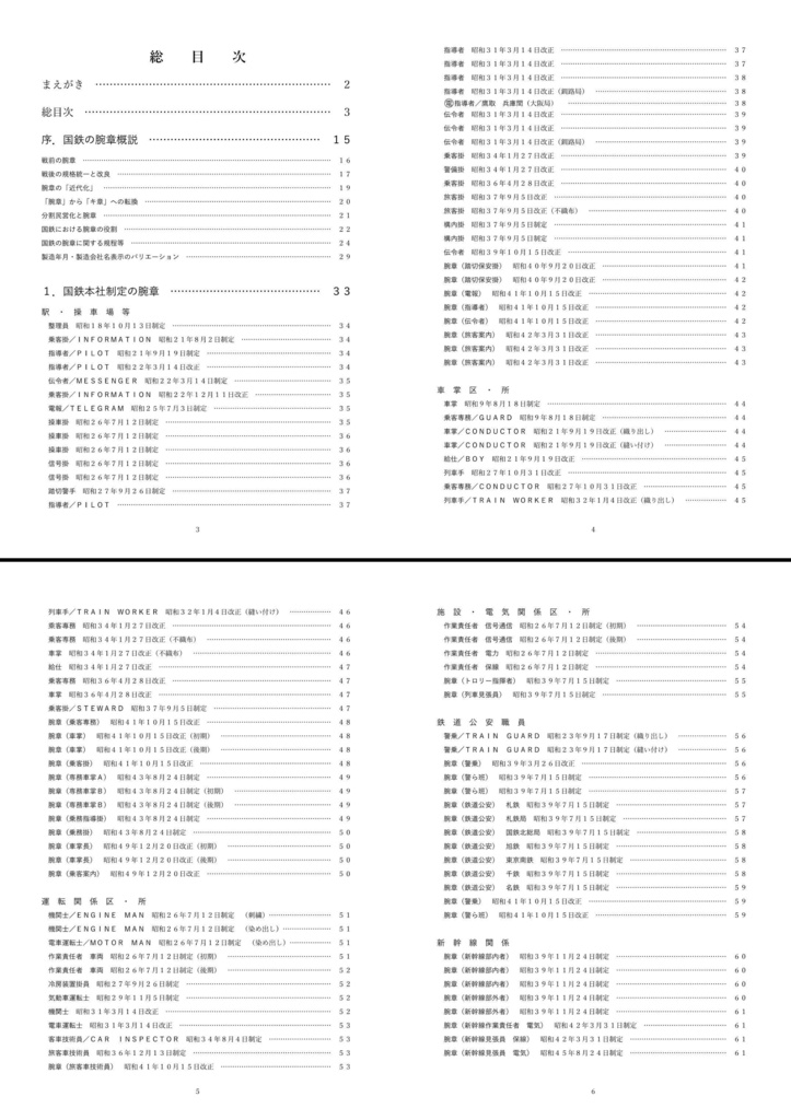 【2020/12】国鉄 腕章図鑑