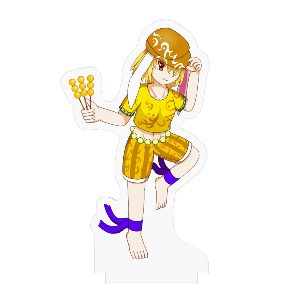 鈴瑚【黄】アクリルフィギュア 【東方色彩祭】