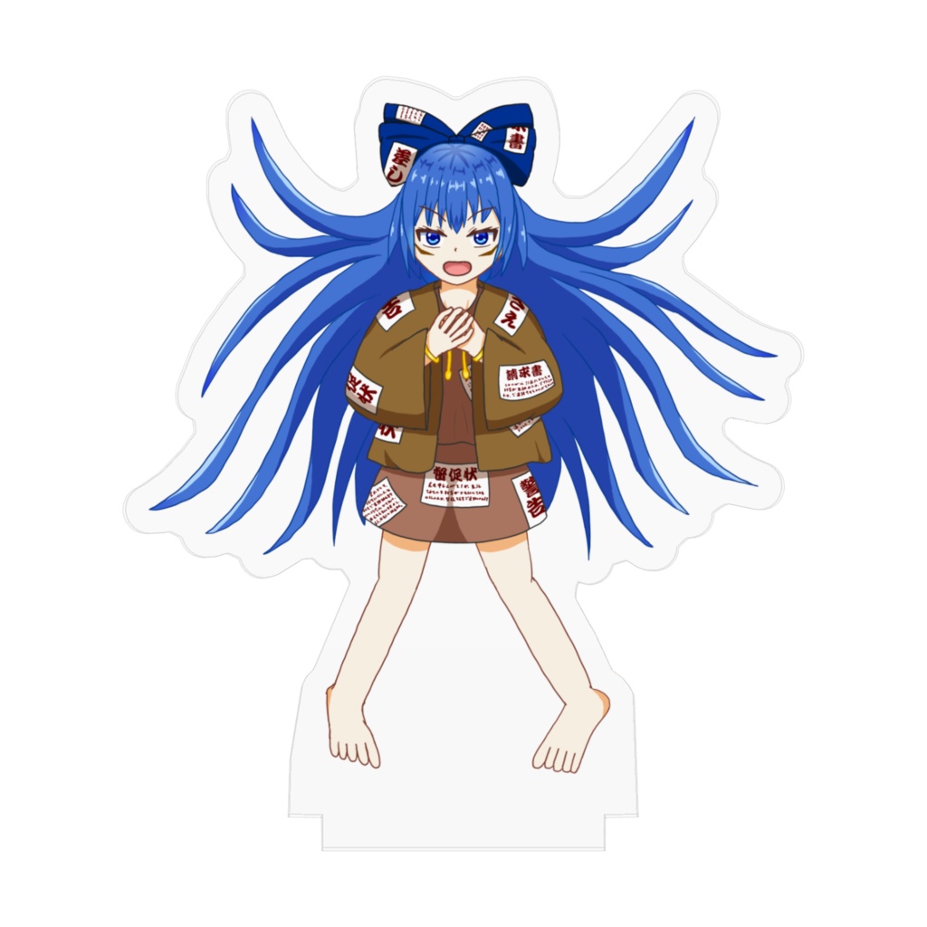 依神紫苑【茶】アクリルフィギュア 【東方色彩祭】