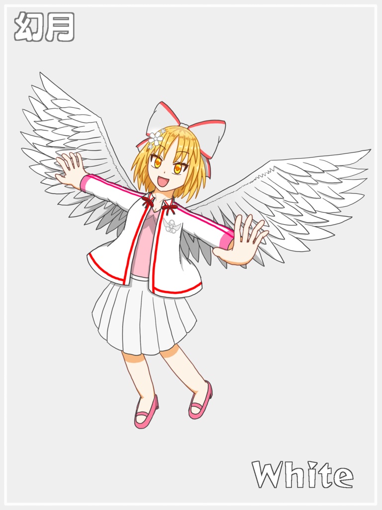 幻月【白】アクリルフィギュア 【東方色彩祭】