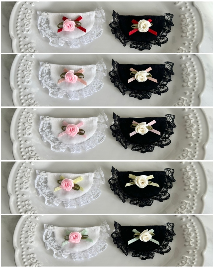 ※受注【15〜16cmぬい服】天使サロペット2点セット