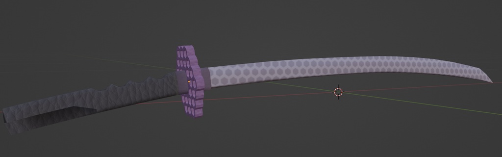 特殊強化カーボンファイバーマテリアル製 打刀