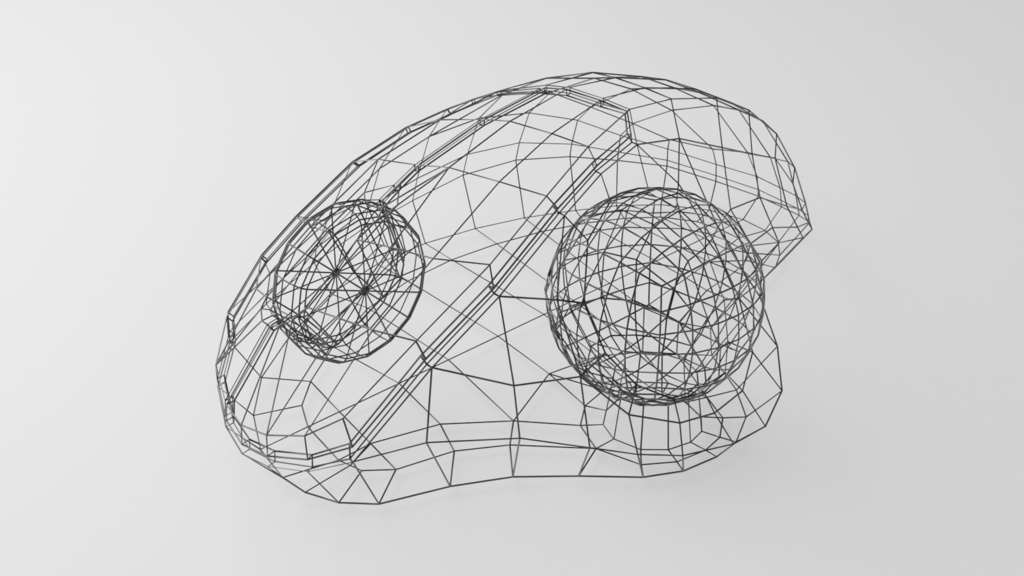 親指用トラックボール