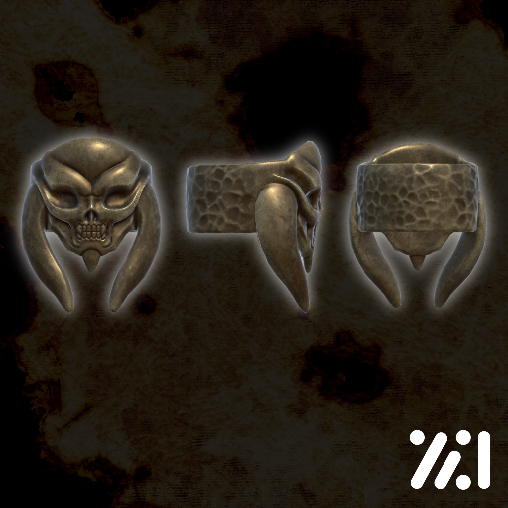 悪魔頭蓋の指輪