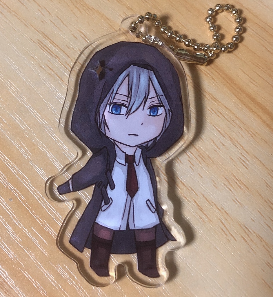 瑠璃色ヒルズ アクリルキーホルダー