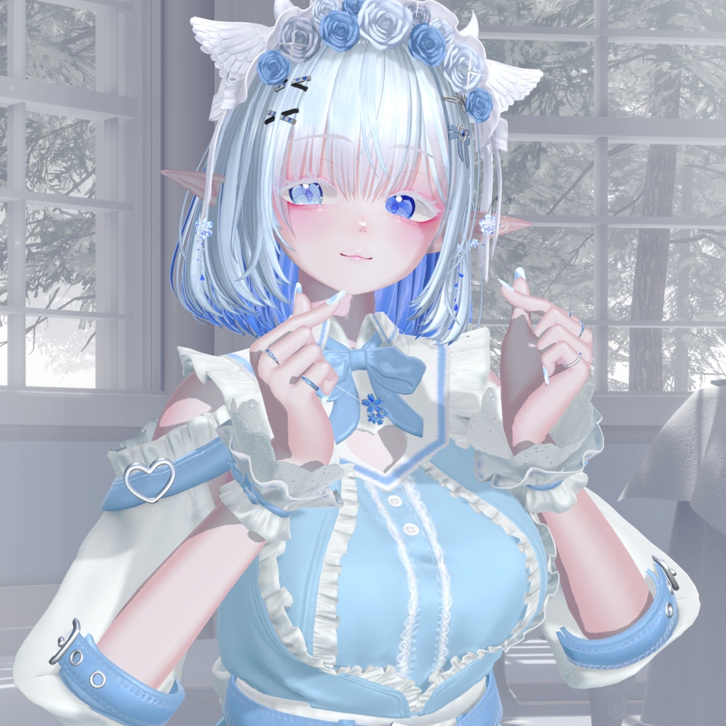 【無料】メイドさんぽいポーズ集