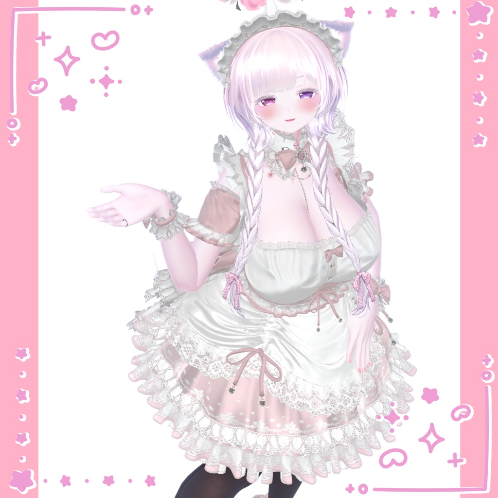 【無料】メイドさんぽいポーズ集