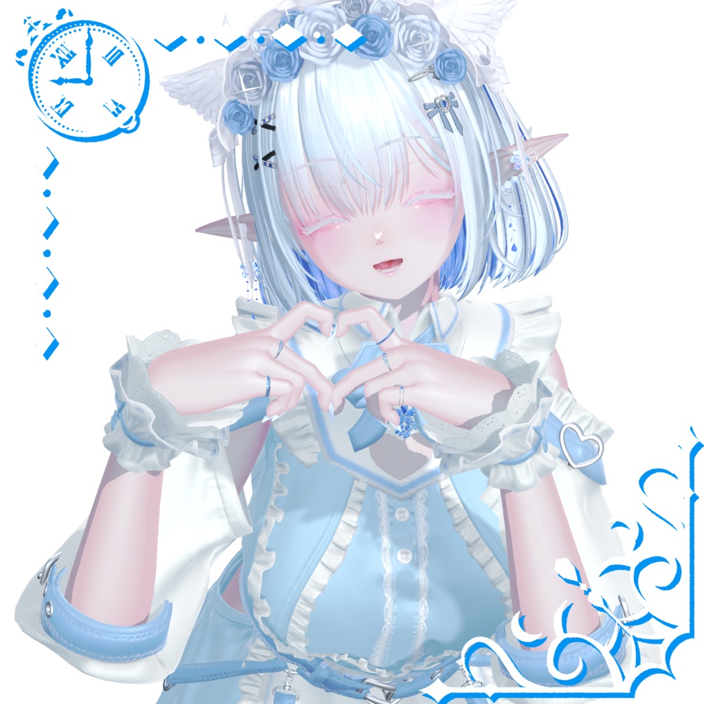 【無料】メイドさんぽいポーズ集