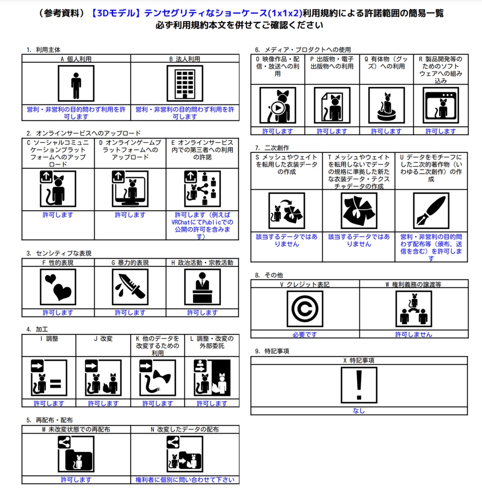 【3Dモデル】テンセグリティなショーケース(1x1x2)
