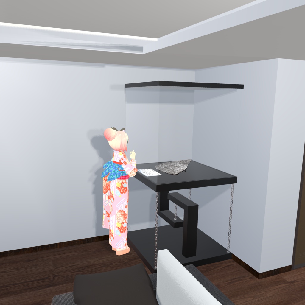 【3Dモデル_鉱物標本】鉄隕石