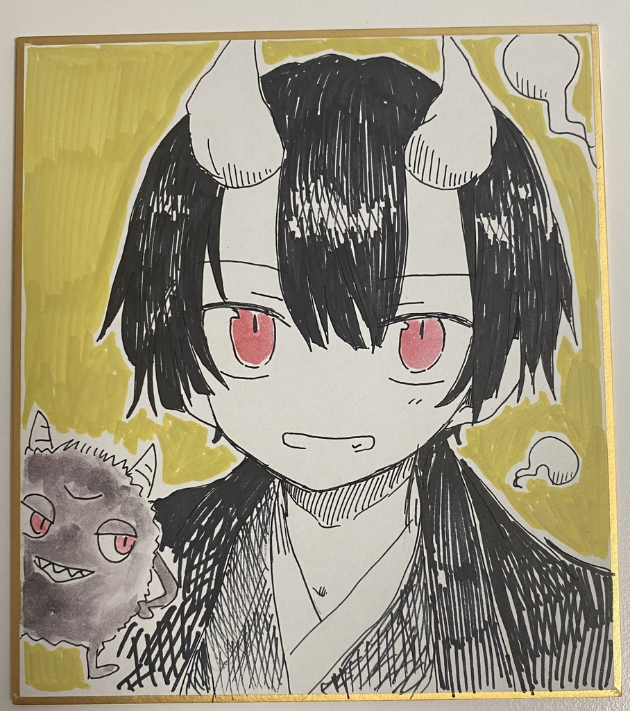 　色紙　