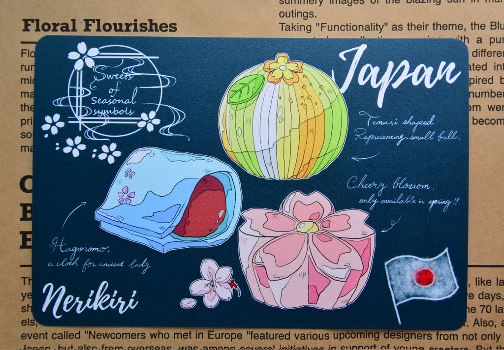 [World Sweet Series] Japan - Nerikiri