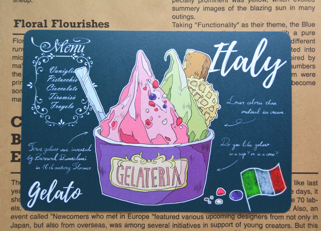 [World Sweet Series] Italy - Gelato