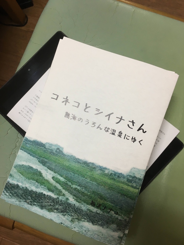 【紙版】コネコとシイナさん、熱海のうろんな温泉にゆく