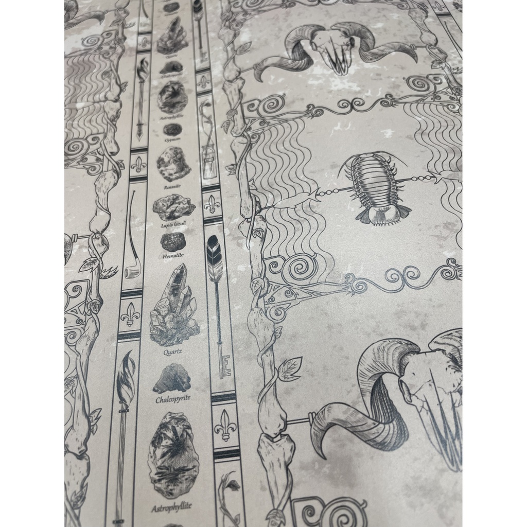 No.001 脅威の部屋|A3デザインペーパー(4枚)