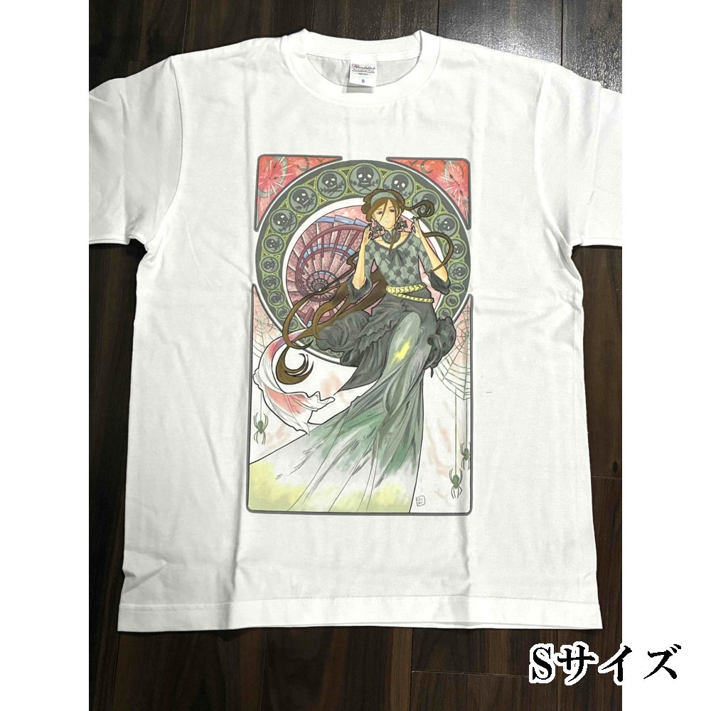 Tシャツ『ミュシャ風×ゴシック』