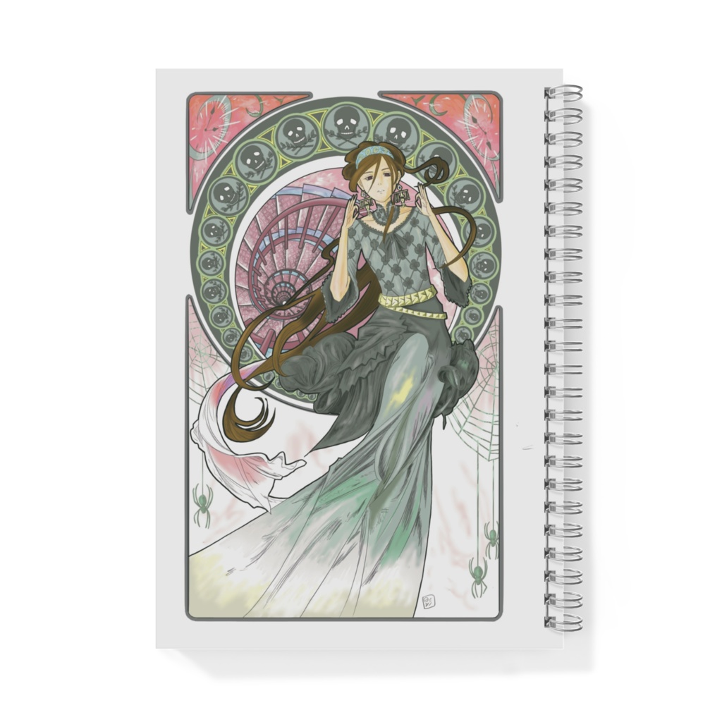 A5ノート『ミュシャ風』