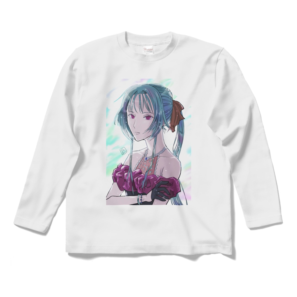 長袖Tシャツ『ダウナー系お姉さん♂』