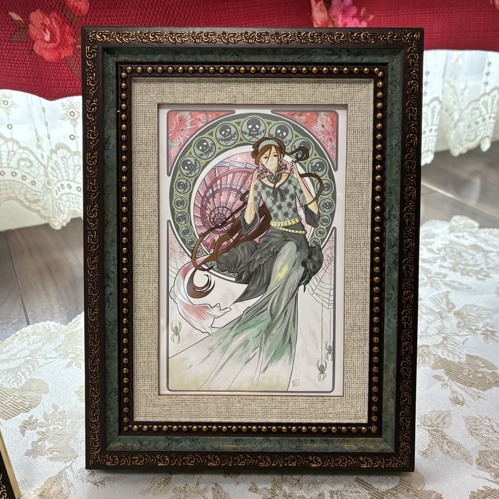 No.003,005,006 ミュシャ風・ゴシックシリーズ|ポストカード エジプト ゴシック