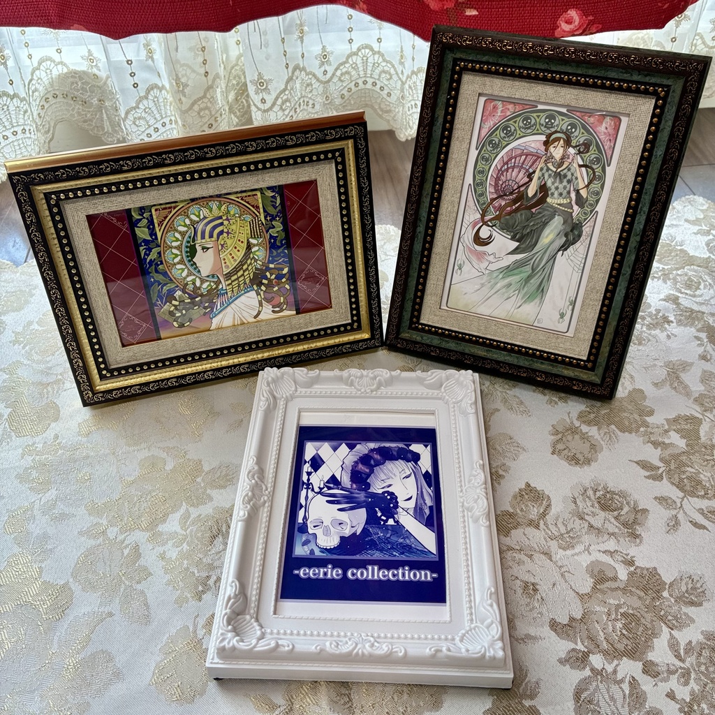 No.003,005,006 ミュシャ風・ゴシックシリーズ｜ポストカード エジプト ゴシック