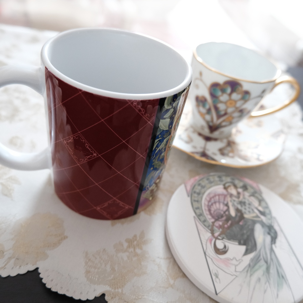 No.003 ミュシャ風×古代エジプト|マグカップ