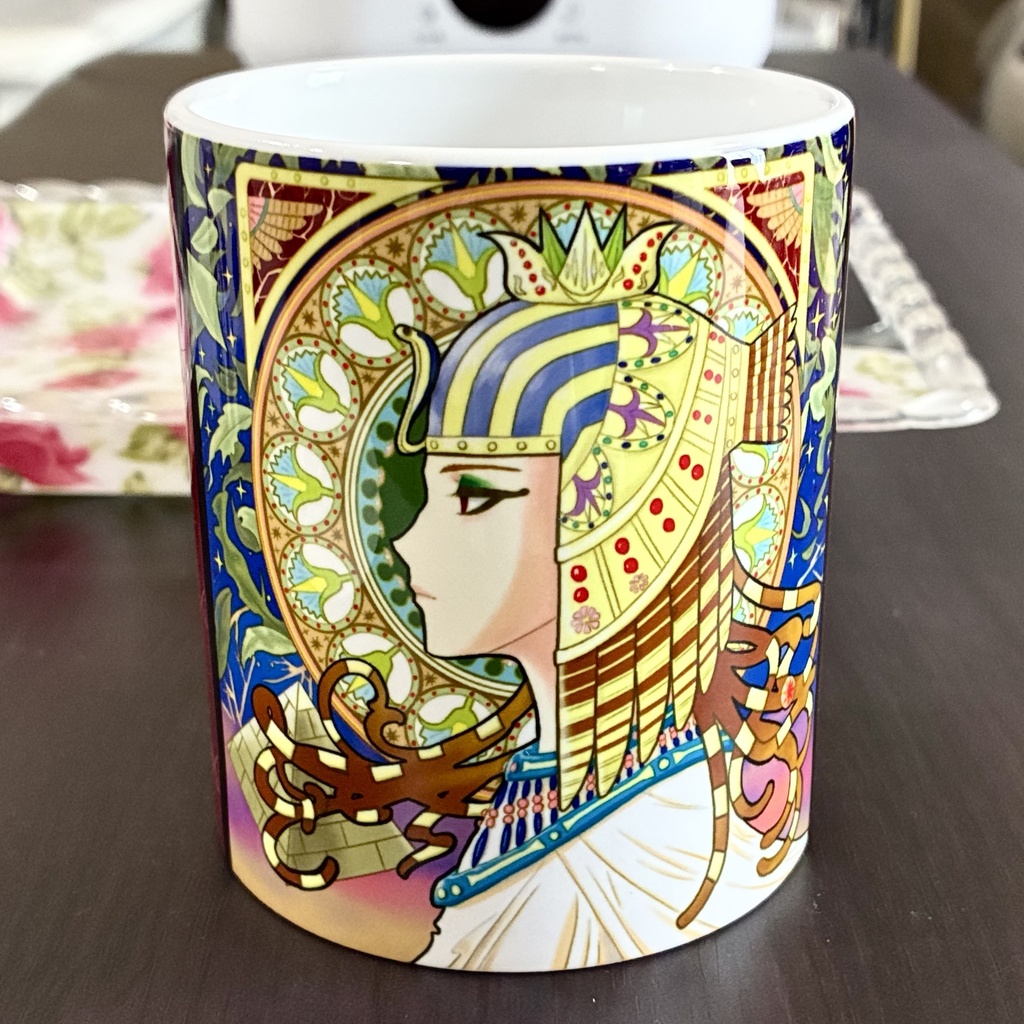 No.003 ミュシャ風×古代エジプト|マグカップ