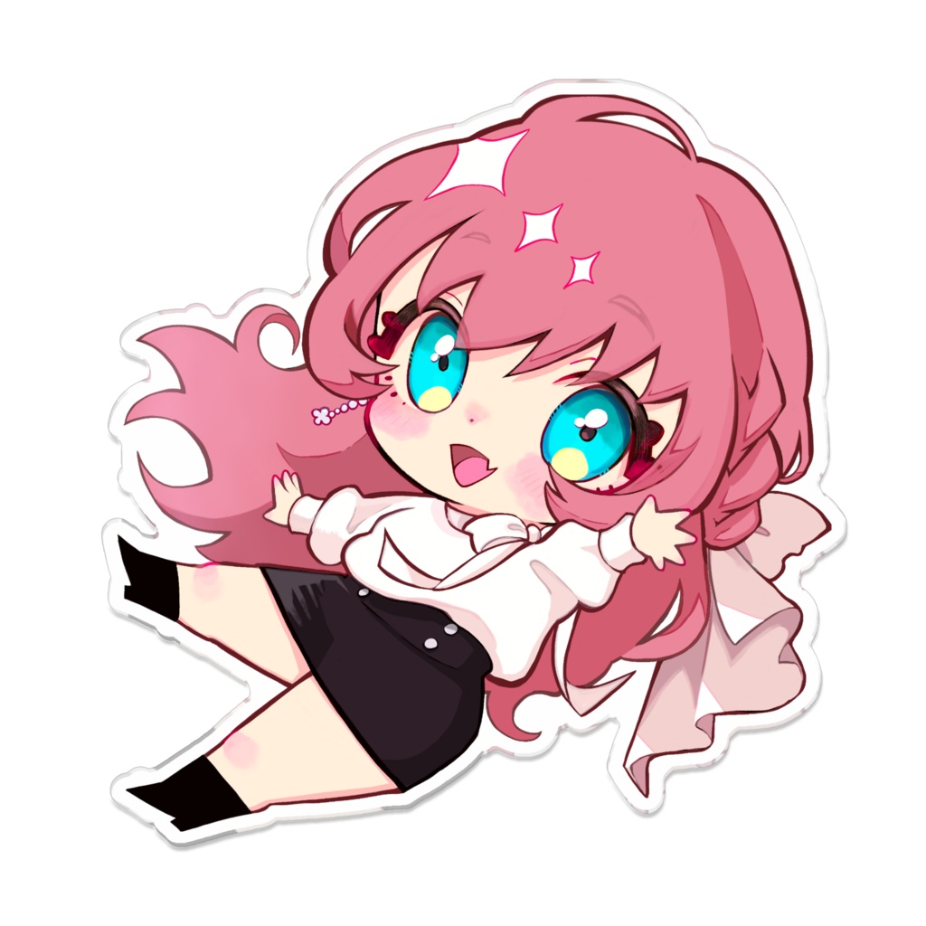 れふかアクリルバッジ