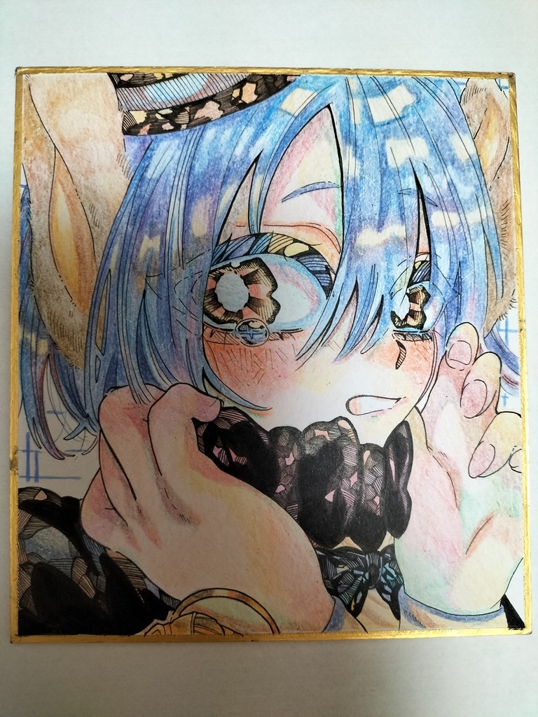色紙原画イラスト