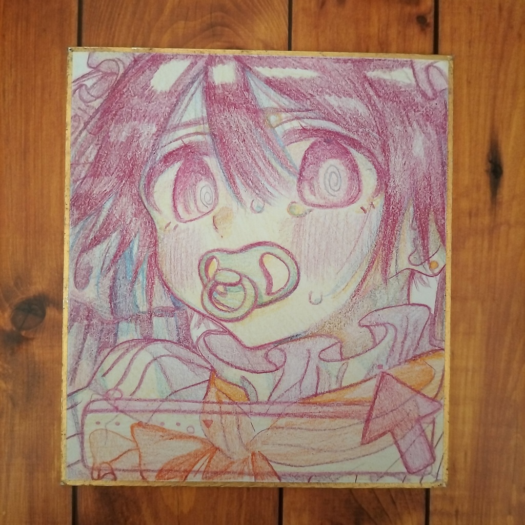 色紙原画イラスト【クリックはご自分で♥】