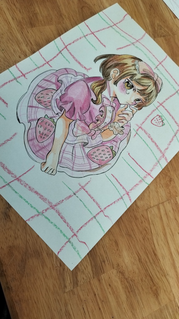 溶けないいちごミルク