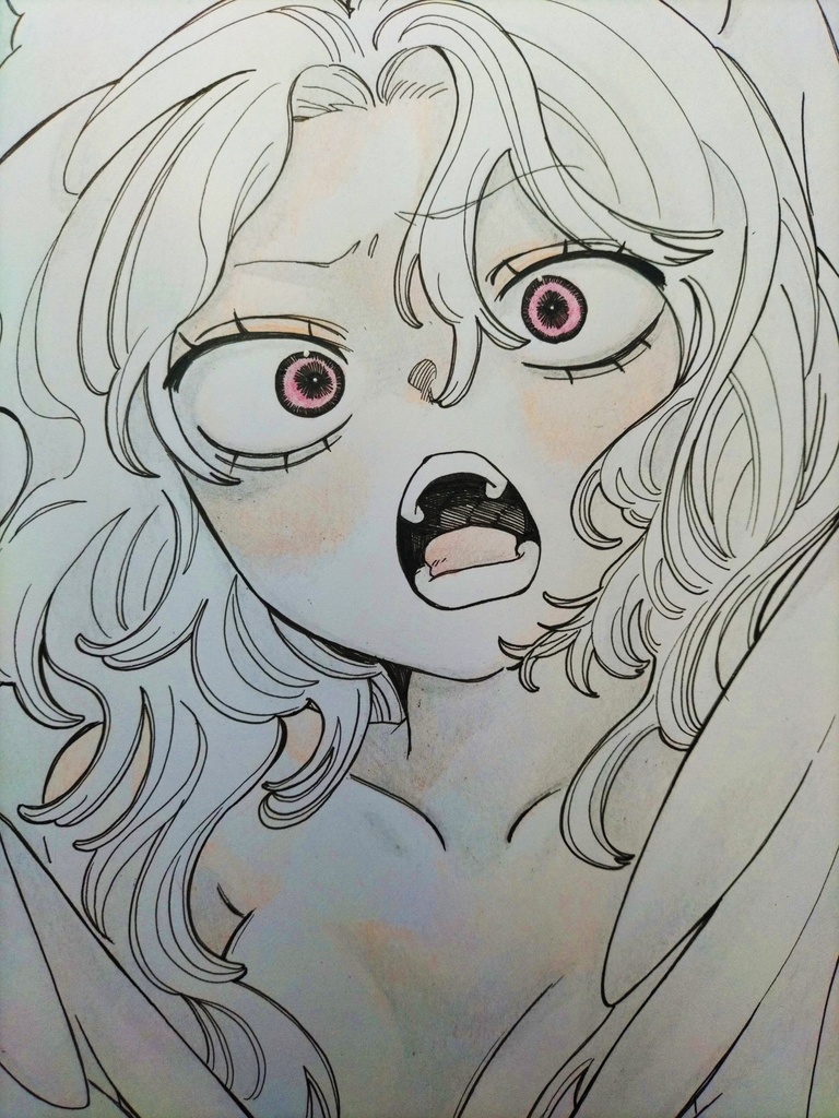 咆哮【原画イラスト】