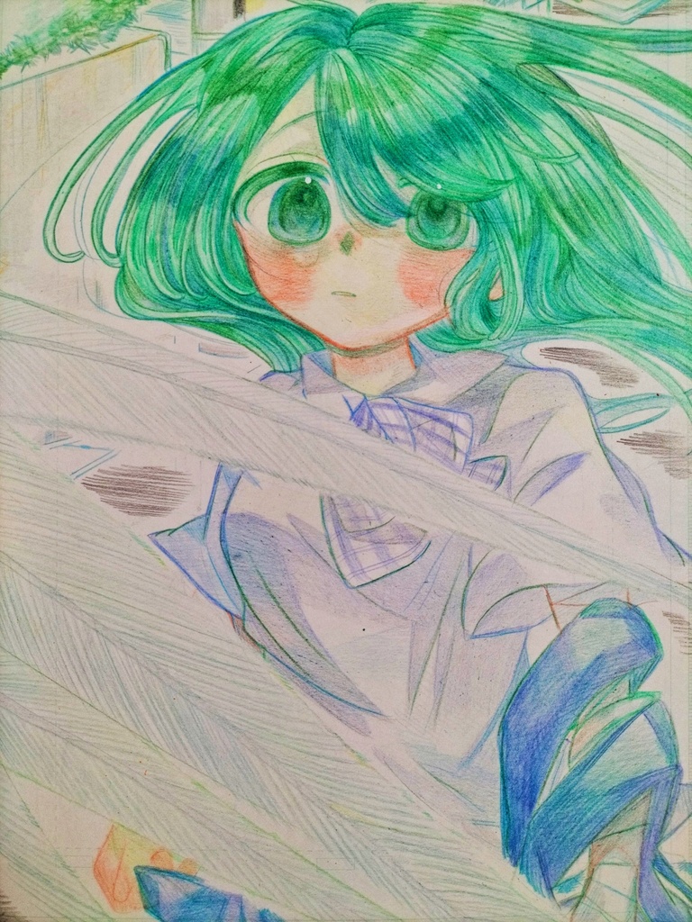 A4原画イラスト✧【出会い】✧