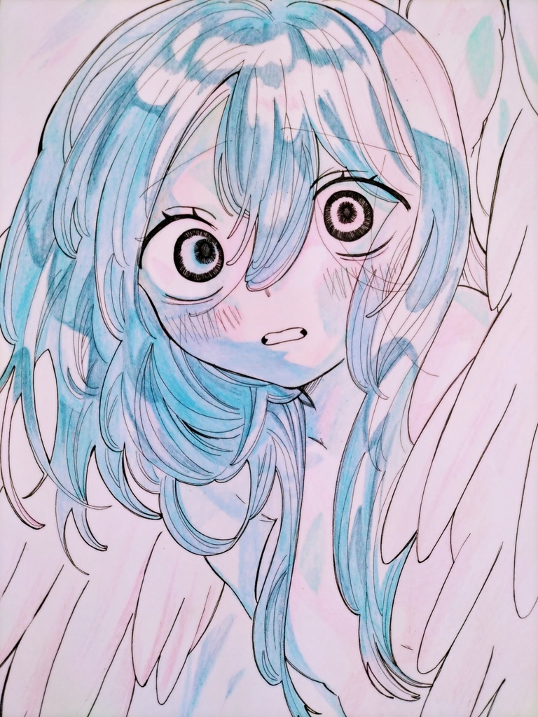 A4原画イラスト✧【気持ちの証明】✧