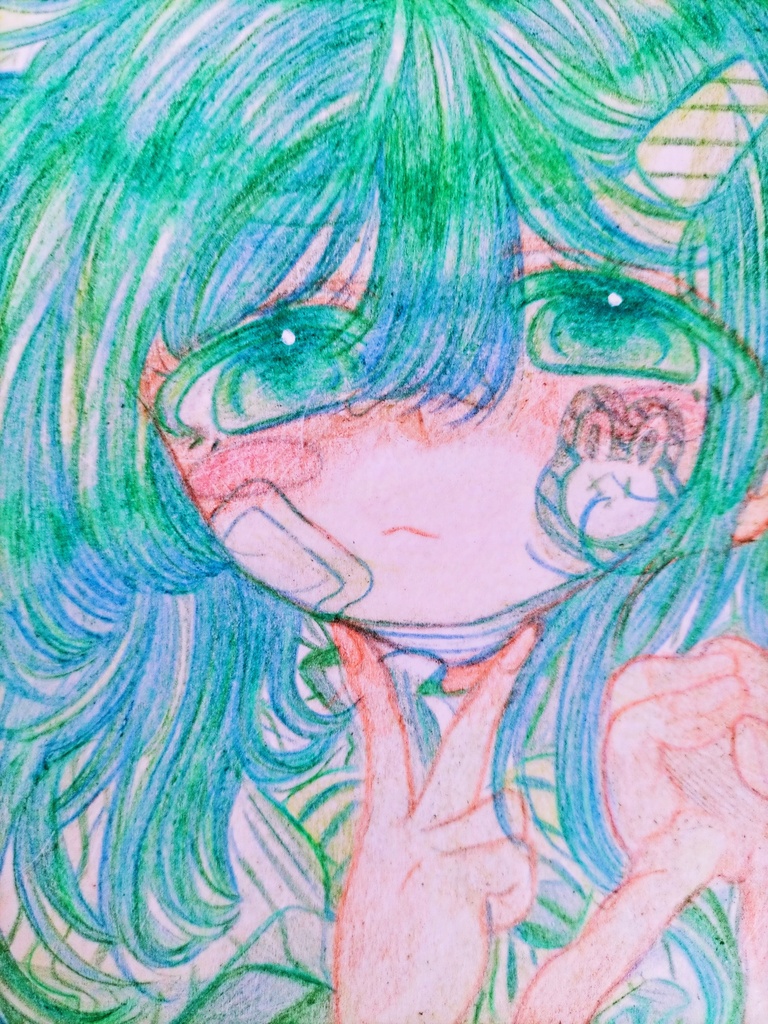 色紙原画イラスト